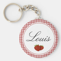 Klantgerichte Leuke Aardbei Sleutelhangers