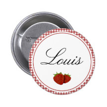 Klantgerichte Leuke Aardbei Speldbutton