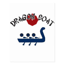 Klantgerichte Ontwerp van de Boot van de draak het Wens Kaart