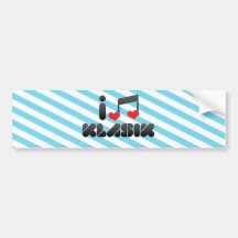 Klasik Bumperstickers