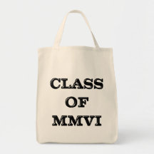 Klasse van 2006 canvas tas