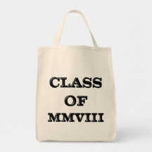 Klasse van 2008 canvas tas