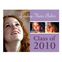 Klasse van 2010 Briefkaarten van de Uitnodiging va Wenskaarten