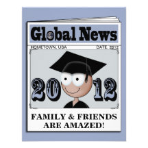 Klasse van 2012 Aankondigingen van Afstuderen (10-