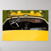 klassiek Jaguar van jaren '60 Posters