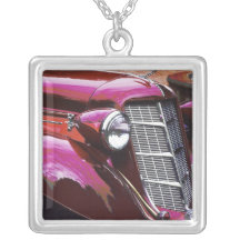 Klassieke auto: Kastanjebruin Persoonlijke Ketting