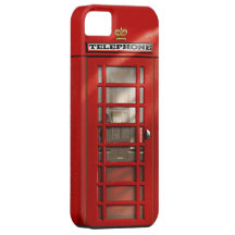 Klassieke Britse Rode iPhone 5 van de Telefooncel  iPhone 5 Case