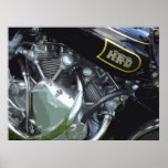 KLASSIEKE MOTORFIETS 4 AFDRUK