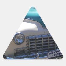 Klassieke Zijsprong Driehoekvormige Stickers