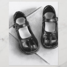 KLEINE ZWARTE SCHOENEN: DE KUNST VAN HET POTLOOD:  GEPERSONALISEERDE FOLDER