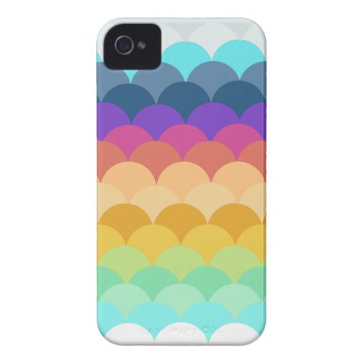 Kleurrijke Gegratineerde IPhone 4 Geval iPhone 4 Covers