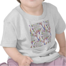 Kleurrijke Microfoons Blacklight (het Patroon van  Tshirt
