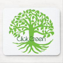Klik Groene Mousepad Muis Mat