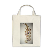 knoflook klant canvas tas
