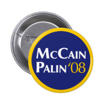 Knoop mcCain-Palin Speld Button
