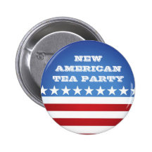 Knoop-nieuw Amerikaans Theekransje Speld Button