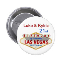 Knoop van de Verjaardag van Las Vegas van Luke & v Buttons