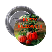 Knoop van Halloween van de herfst de Gelukkige Speldbuttons