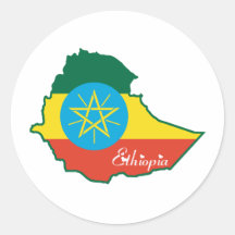 Koel Ethiopië Stickers