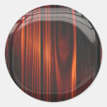 Koel Geverniste Houten Glanzende Stickers