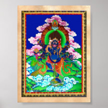Koel het oosterse tibetan tattoo van thangkaUcchus Print