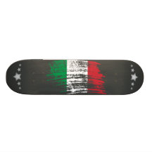 Koel Italiaans vlagontwerp Skateboards