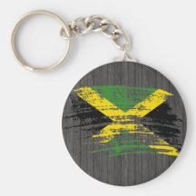 Koel Jamaicaans vlagontwerp Sleutelhanger