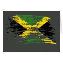 Koel Jamaicaans vlagontwerp Wenskaarten