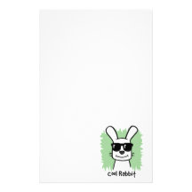 Koel Konijn Aangepast Briefpapier