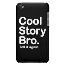 Koel Verhaal Bro. Nauwelijks daar iPod het Geval v Barely There iPod Hoesjes