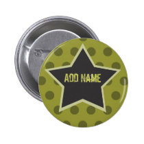 Koele Jongen "Bezit van" de Knoop van het Kamp buttons