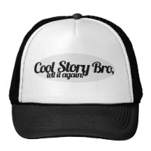 Koele verhaalbro trucker pet