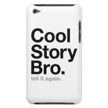 koele verhaalbro. vertel opnieuw het iPod touch Case-Mate hoesje