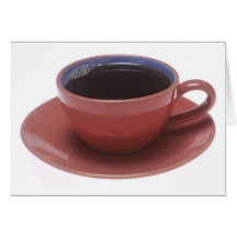 koffie kop kaart