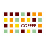 KOFFIE (mod.vierkanten) Visitekaartje