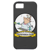 KOK VAN DE CAFETARIA VAN WERELDEN DE GROOTSTE DAME iPhone 5 Case-Mate HOESJES