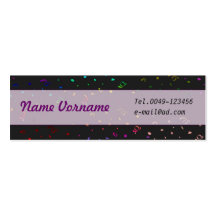 konfetti cartes de visite professionnelles