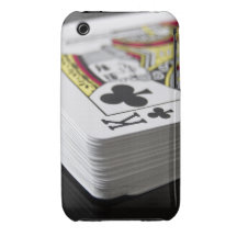 Koning van Clubs iPhone 3 Hoesje