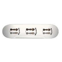 Koningin Dogs Chess Skateboard Decks