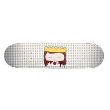 koningin meisje skate deck
