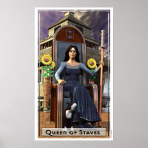 Koningin van het Poster van Staven