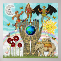 Kosmisch Circus Poster
