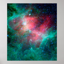 Kosmisch Heldendicht Afdruk