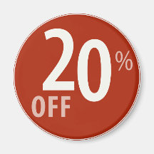 Krachtige 20% VAN het Teken van de VERKOOP - Magne