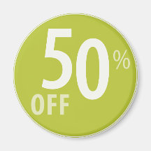 Krachtige 50% VAN het Teken van de VERKOOP - Magne