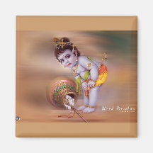 Krishna Aimants Pour Réfrigérateur