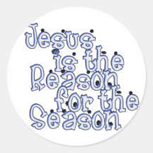 KRW Jésus est la raison des autocollants de saison