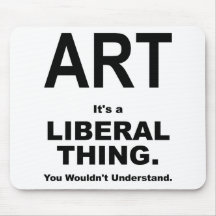 KUNST: Het is een Liberaal Ding Muis Mat