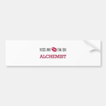 Kus me ik ben een ALCHIMIST Bumpersticker