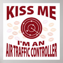 Kus me ik ben een Controlemechanisme van het Lucht Poster
